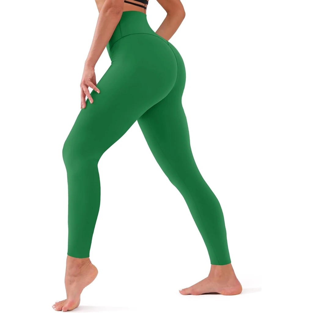 Bluemaple High Waisted Tummy,Women - Womens High Waisted Leggings White Marble 1